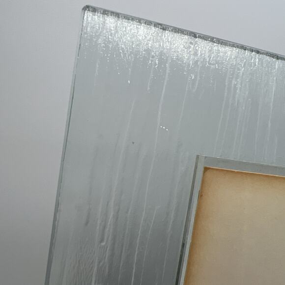 Vintage Benjamin Martin Art Glass Textured Picture Frame 8 x 10" Modern - Picture 9 of 9